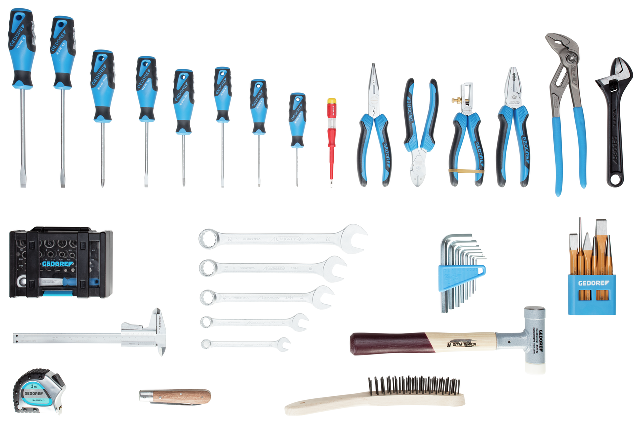 GEDORE 1041-001 - Maleta con surtido 74 pzas