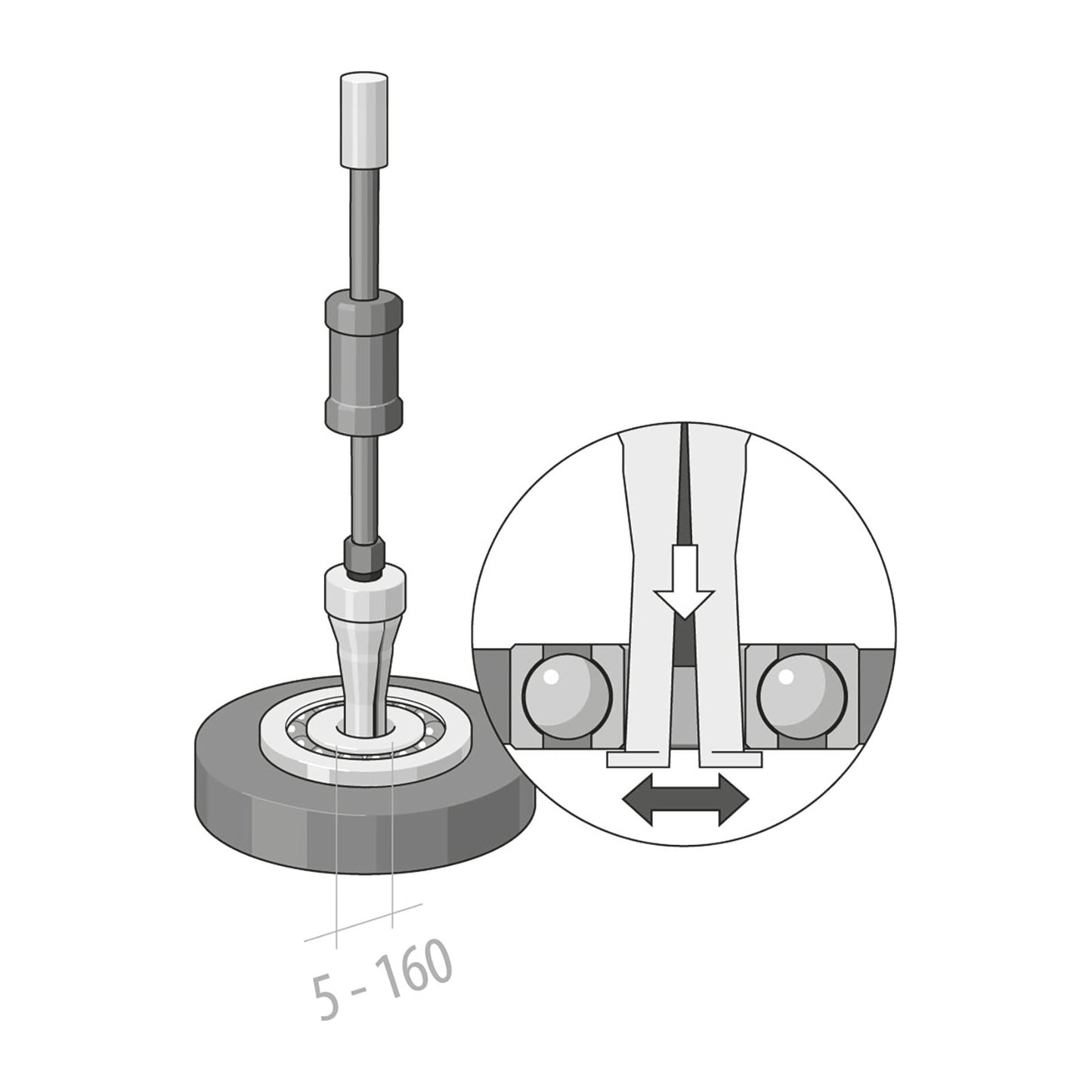 GEDORE 1.35 - Martillos de inercia desde 0,2 a 3 kg