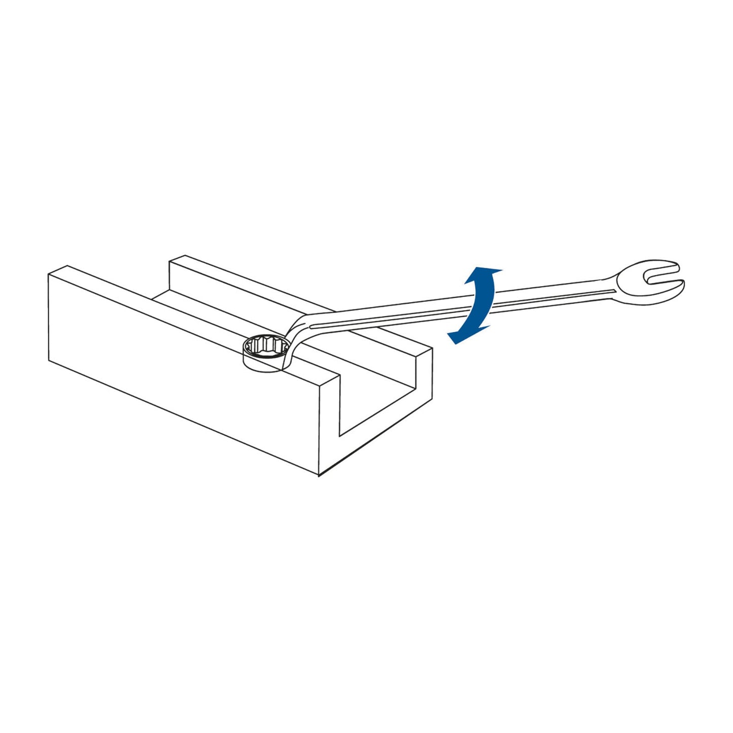GEDORE 1 B-0112 - Juego de 12 Llaves 1 B-0112