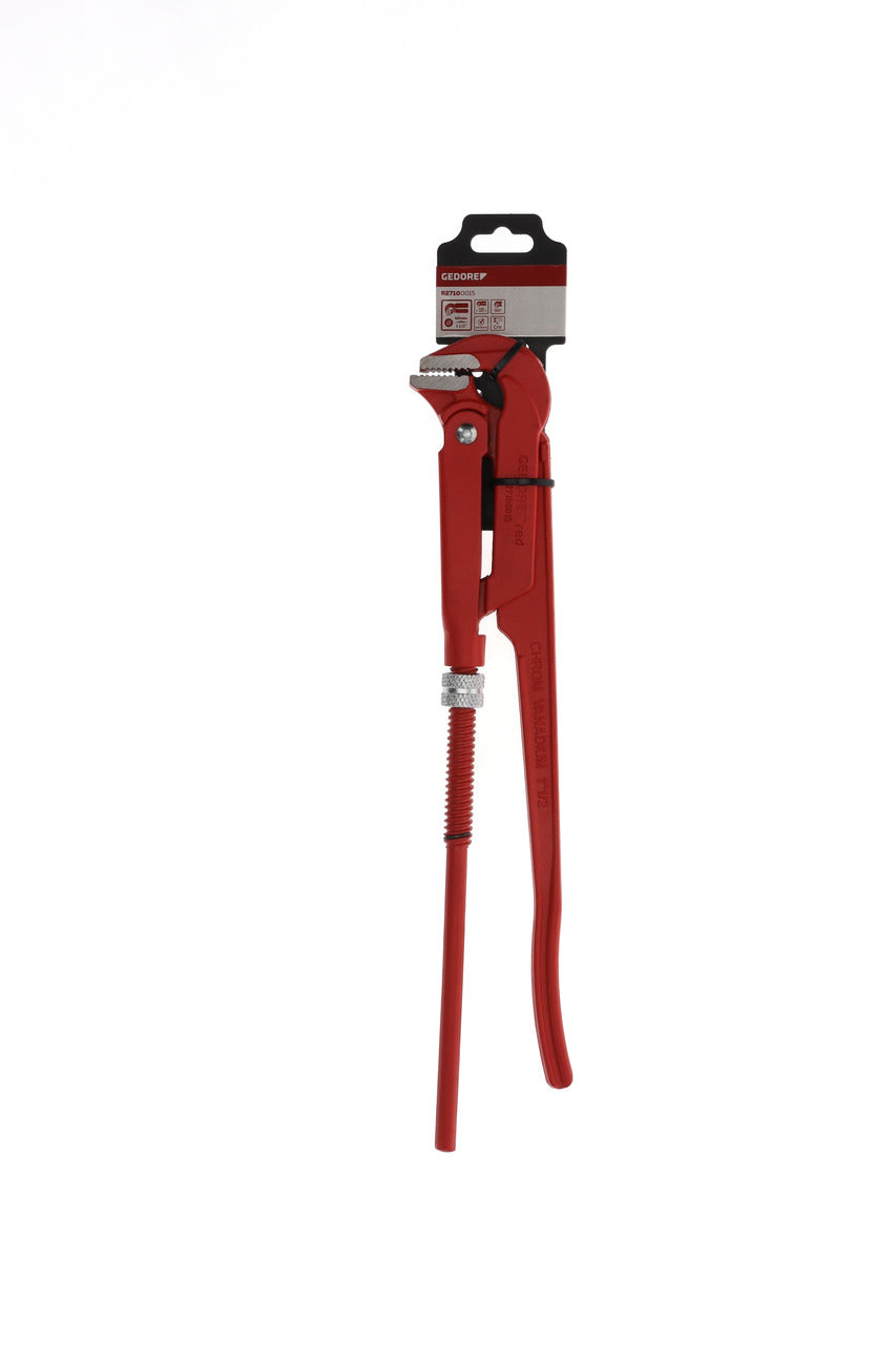 GEDORE red R27100015 - Pince à tubes à bec coudé à 90°, 425 mm