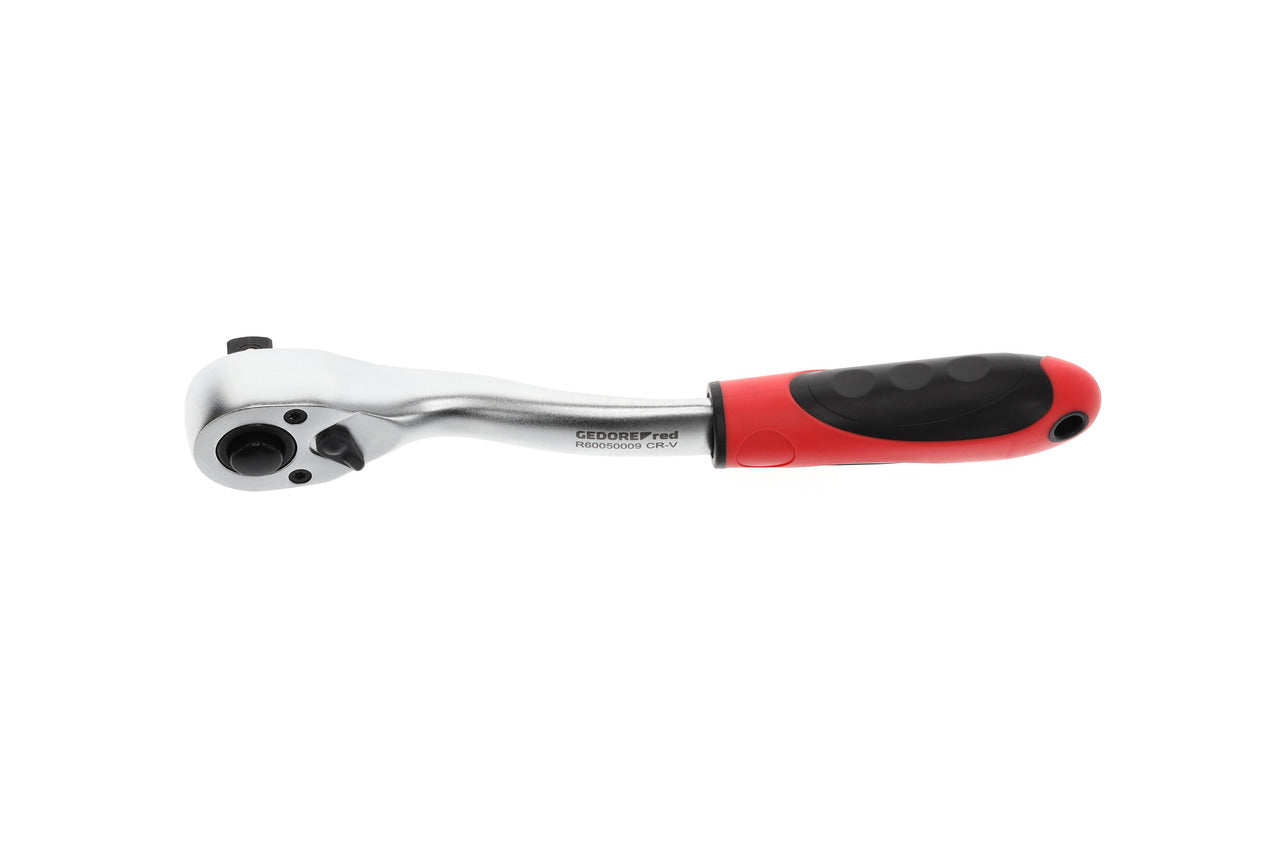 GEDORE red R60050009 - Clé à cliquet réversible 2 composants 1/2", coudée 280 mm