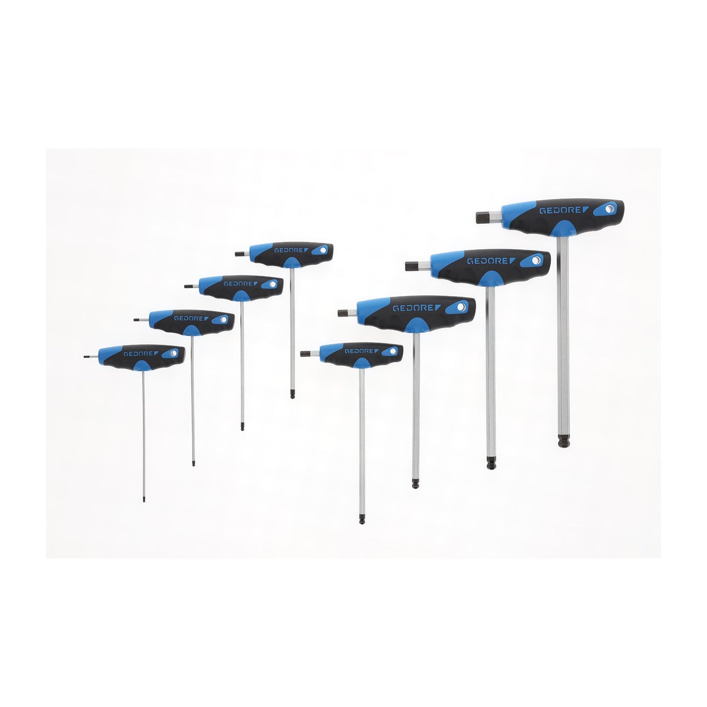 GEDORE DT 2142-008 - Juego de llaves allen, 8 piezas