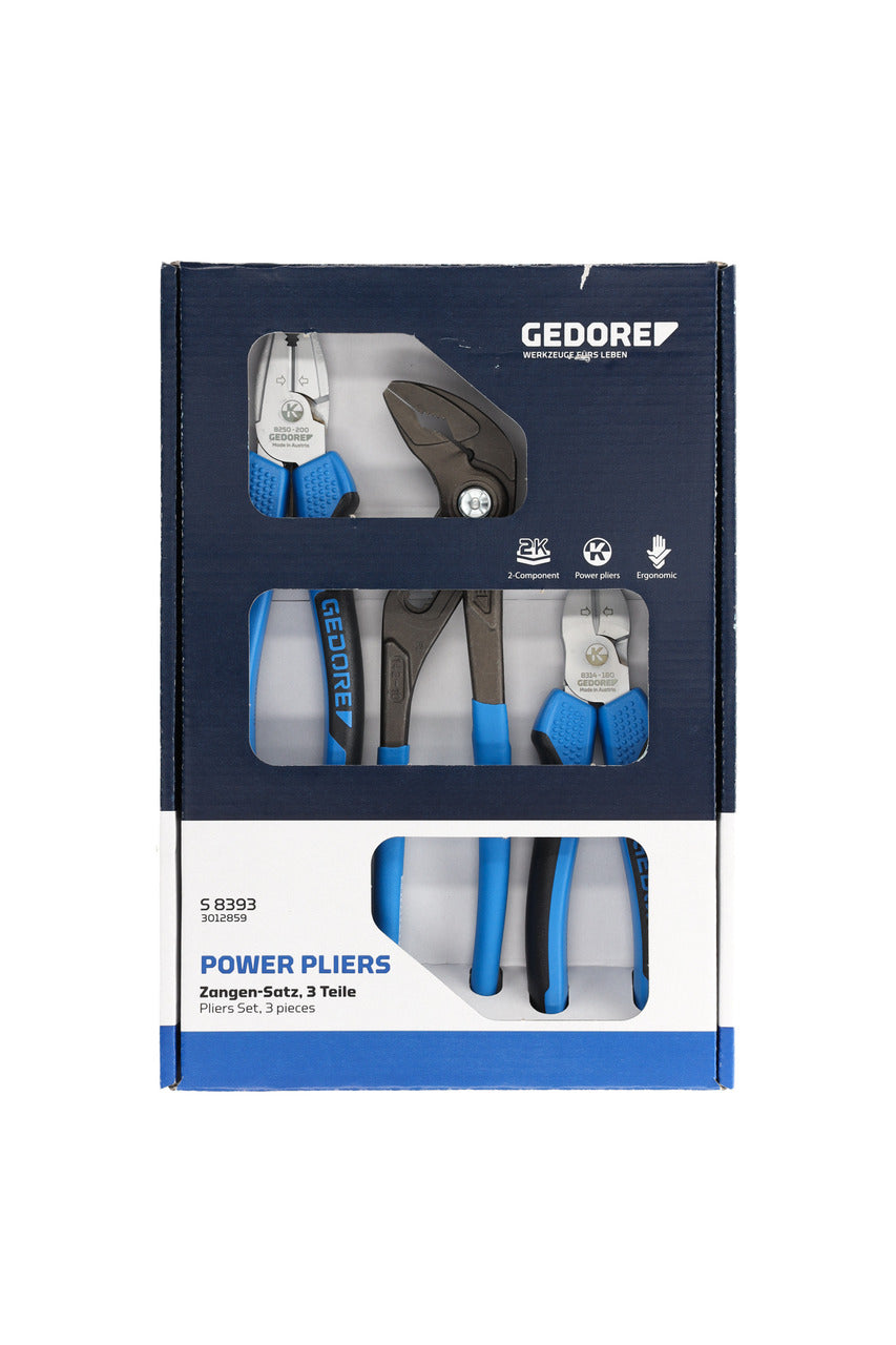 GEDORE S 8393 - Jeu de pinces