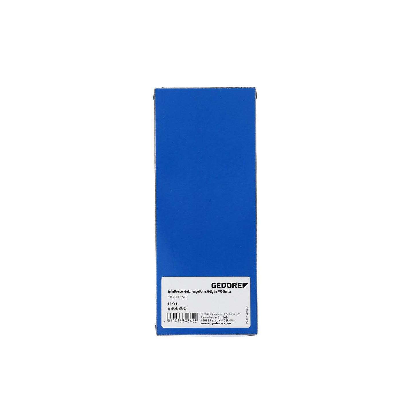 GEDORE 119 L - Jg.Botadores cilind. largos