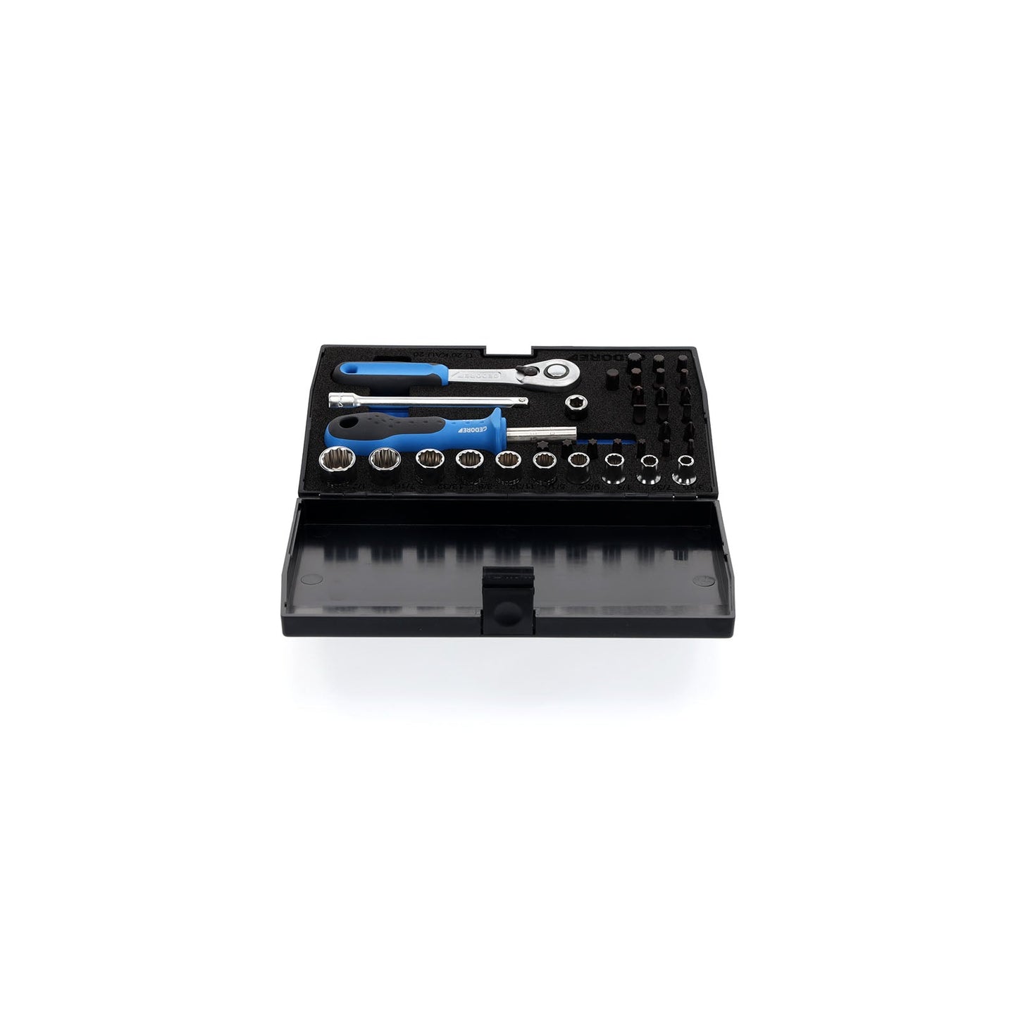 GEDORE D 20 KAU-20 - Juego de Vasos Unit Drive 1/4"