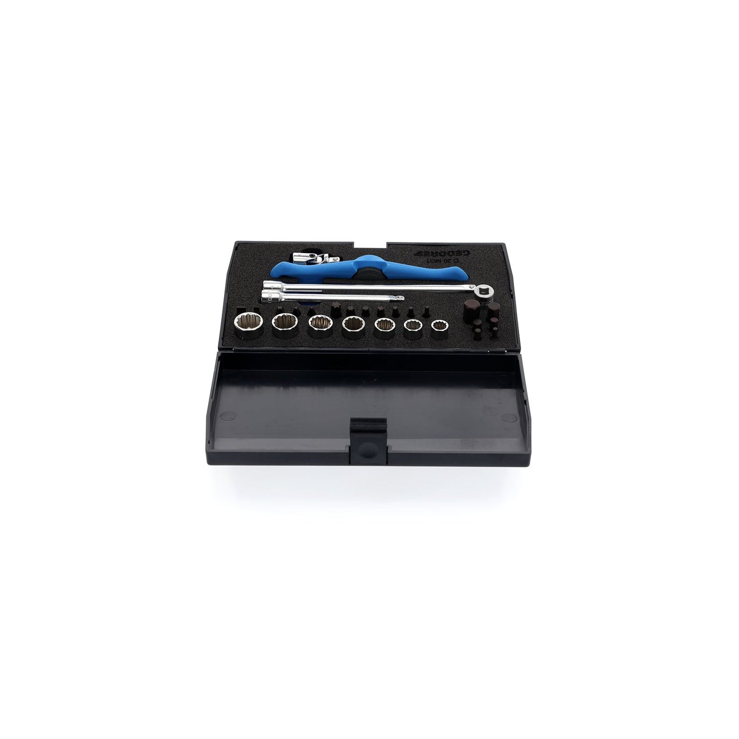 GEDORE D 20 MOT - Juego de Vasos Unit Drive de 1/4" para motocicletas