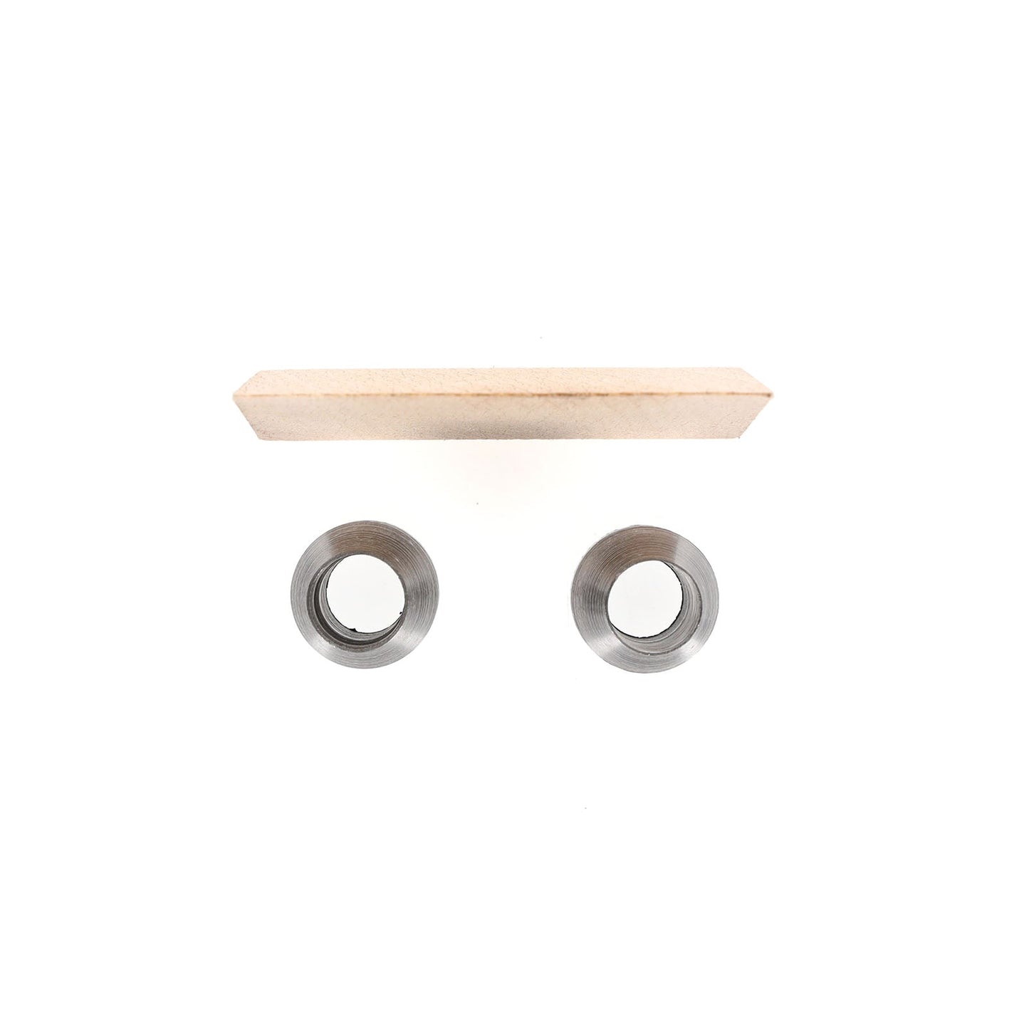 Cuñas para mangos de recambio 3 pzas (2 cuñas cónicas, 1 cuña de madera)