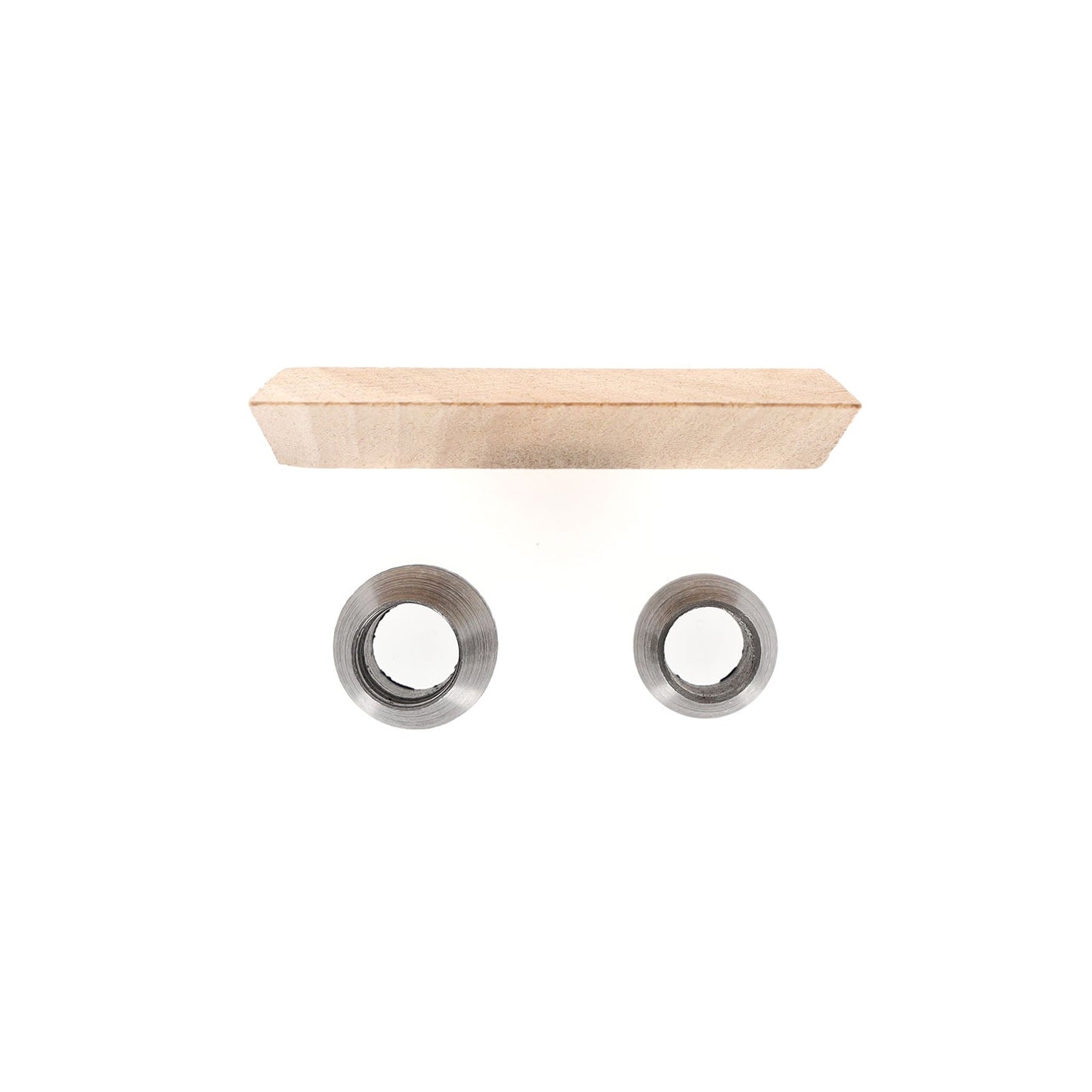 Cuñas para mangos de recambio 3 pzas (2 cuñas cónicas, 1 cuña de madera)