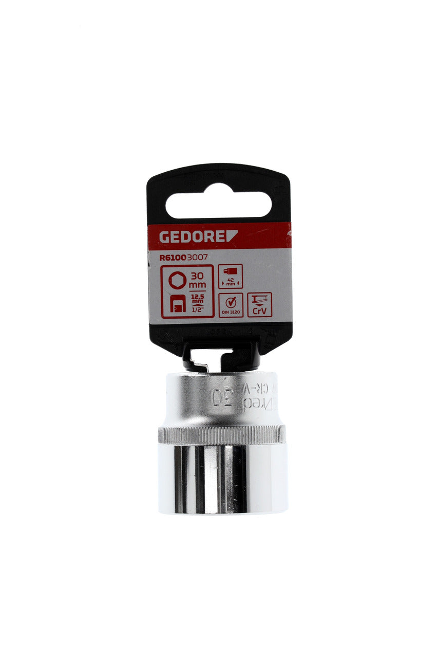 GEDORE red R61003007 - Douille 1/2", hexagonale, 30 mm L=42 mm
