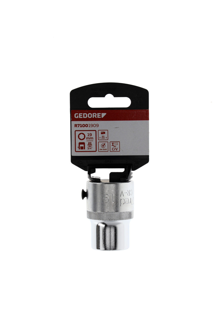 R71001909 - Vaso 3/4", hexagonal, 19 mm L=50 mm