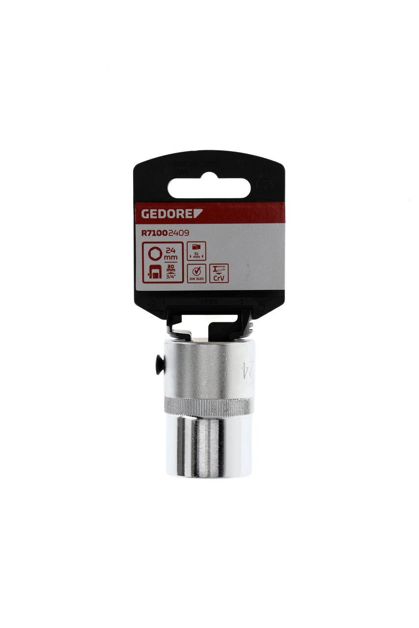R71002409 - Vaso 3/4", hexagonal, 24 mm L=51 mm