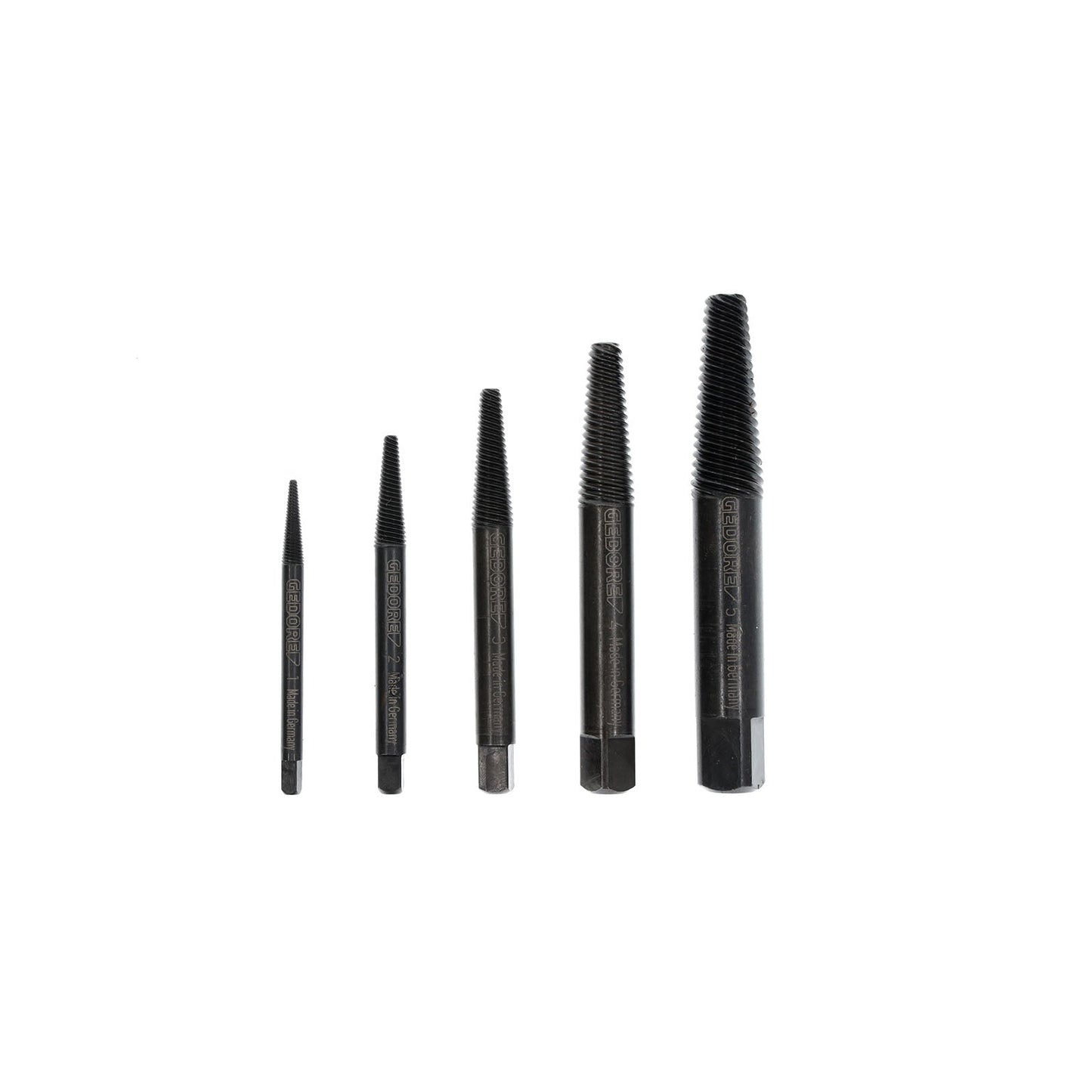 GEDORE 8551-55 - Surtido de extractores de tornillos
