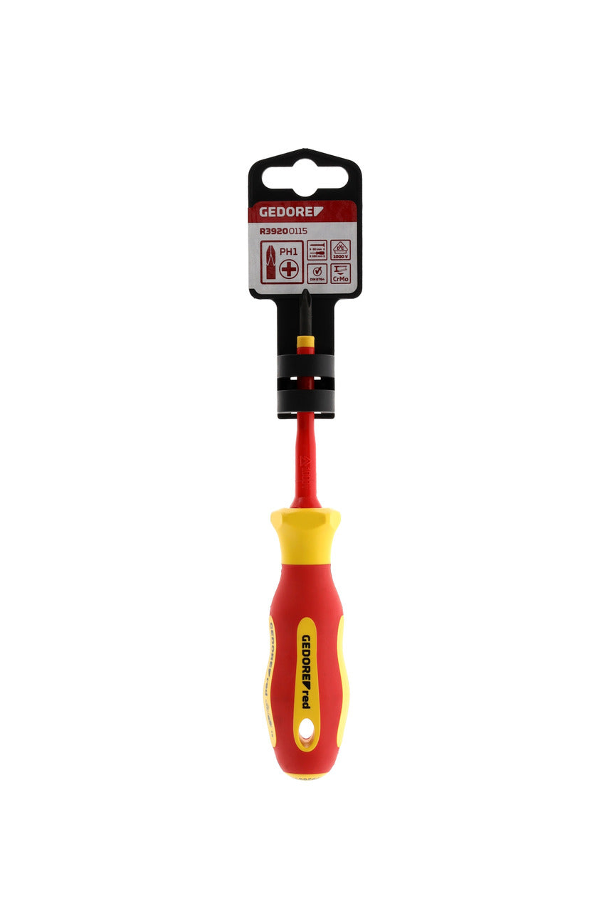 GEDORE red R39200115 - Tournevis VDE PH1 L=80 mm