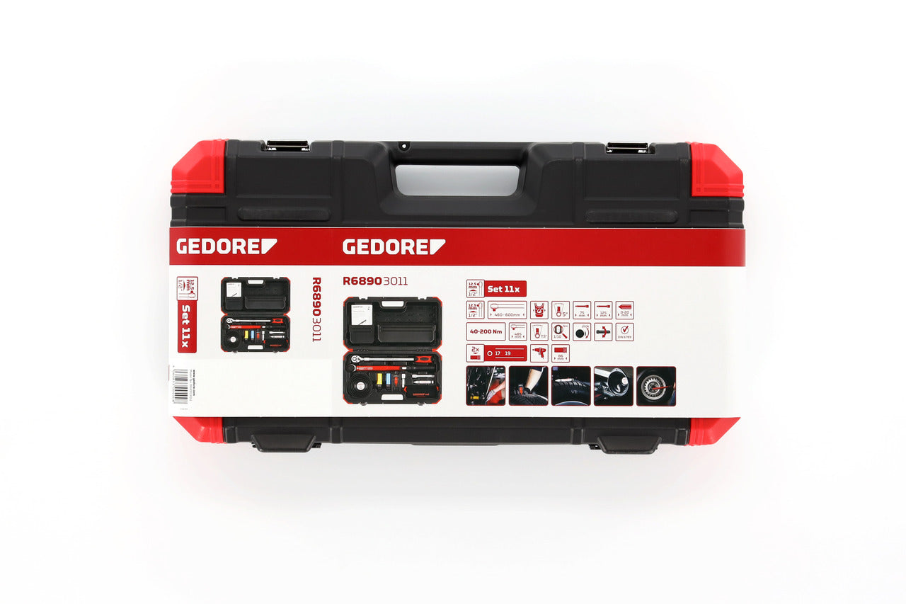 GEDORE red R68903011 - Jeu pour le changement de pneus, 11 pièces