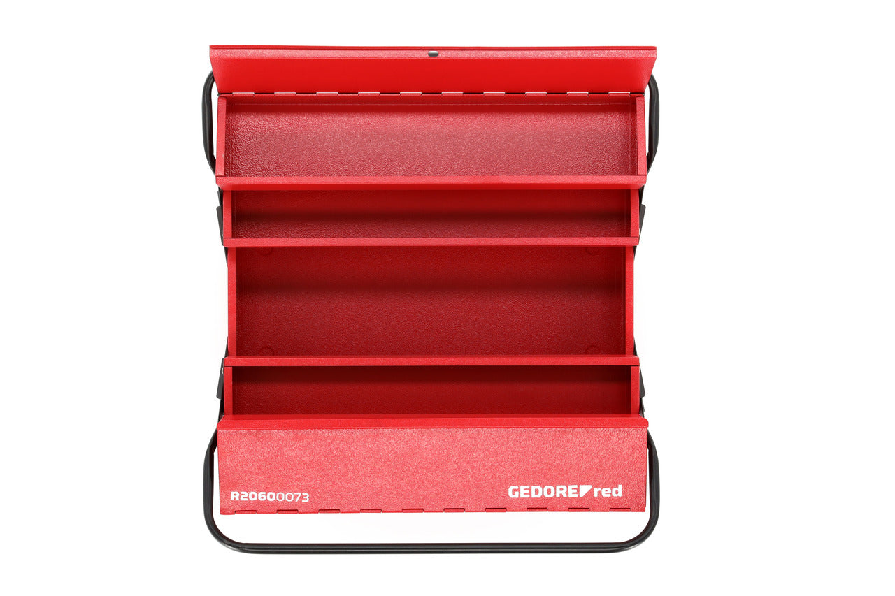 GEDORE red R20600073 - Boîte à outils, 5 compartiments, 535x260x210 mm
