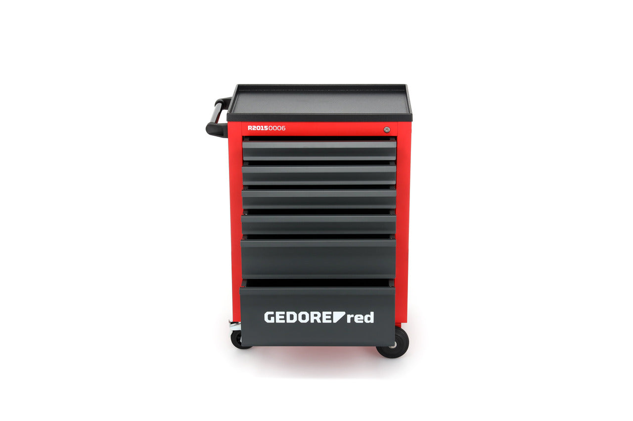 GEDORE red R20150006 - Chariot d'atelier rouge MECHANIC, avec 6 tiroirs 910x628x418 mm