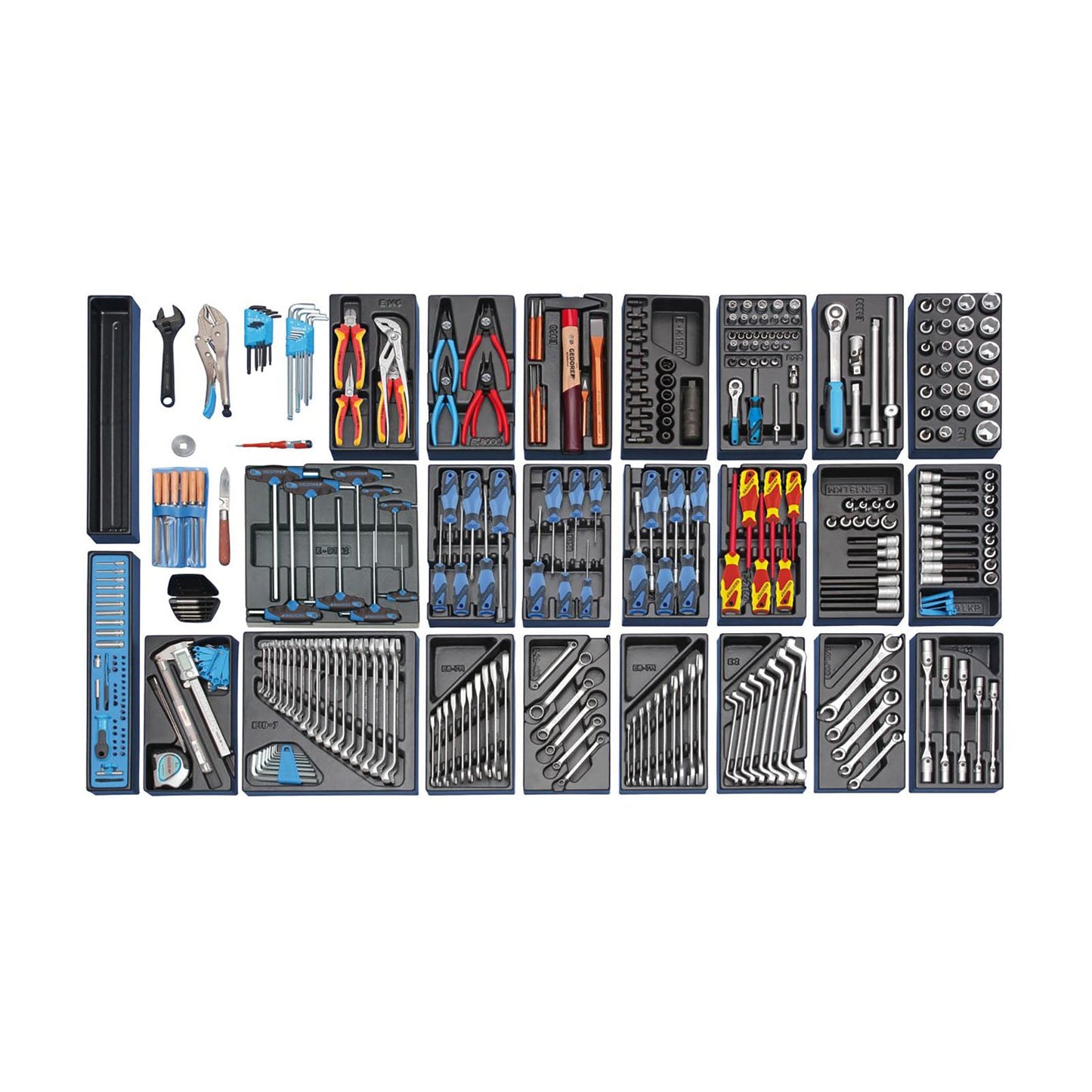 GEDORE S 1500 ES-03 - Surtido de módulos grande