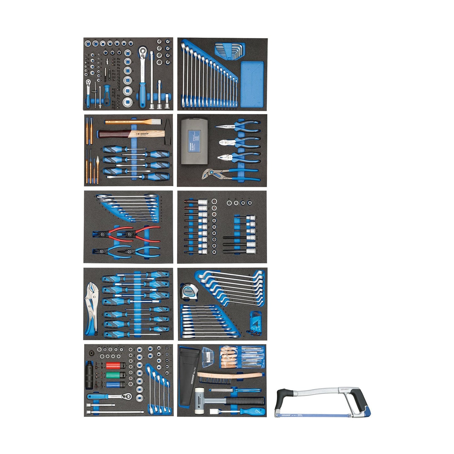 GEDORE 1507 XL-TS-308 - Établi mobile avec 308 outils
