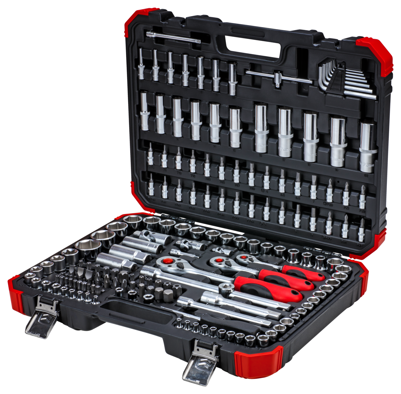 GEDORE red R45603172 - Jeu de douilles 1/4"+3/8"+1/2", 172 pièces