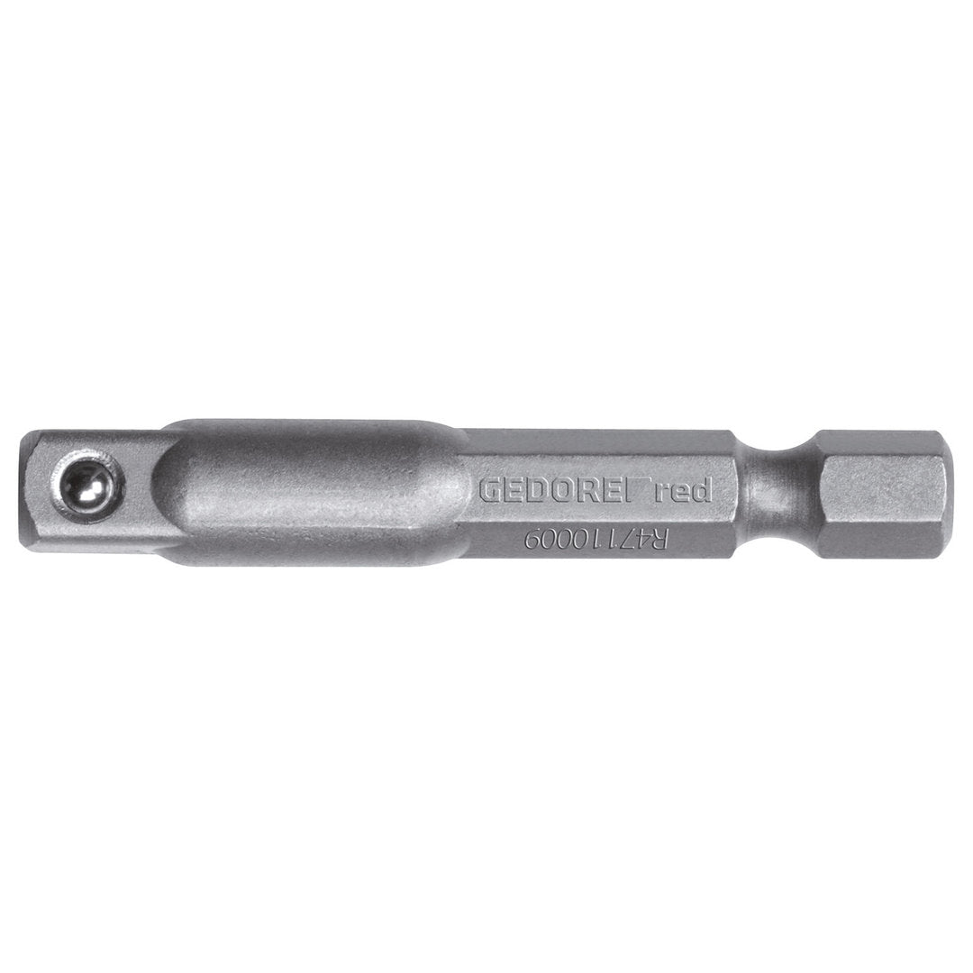 GEDORE red R47110009 - Adaptateur d'entraînement 1/4" carré x 1/4" hexagonal L=50 mm