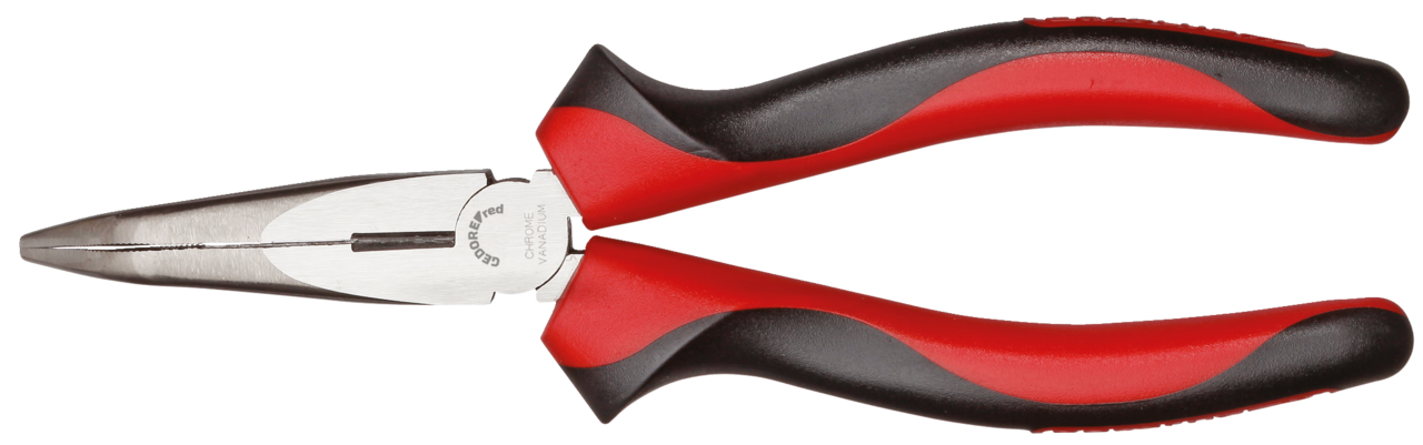 GEDORE red R28512160 - Pince à bec demi-rond, angle 45°, L=160 mm