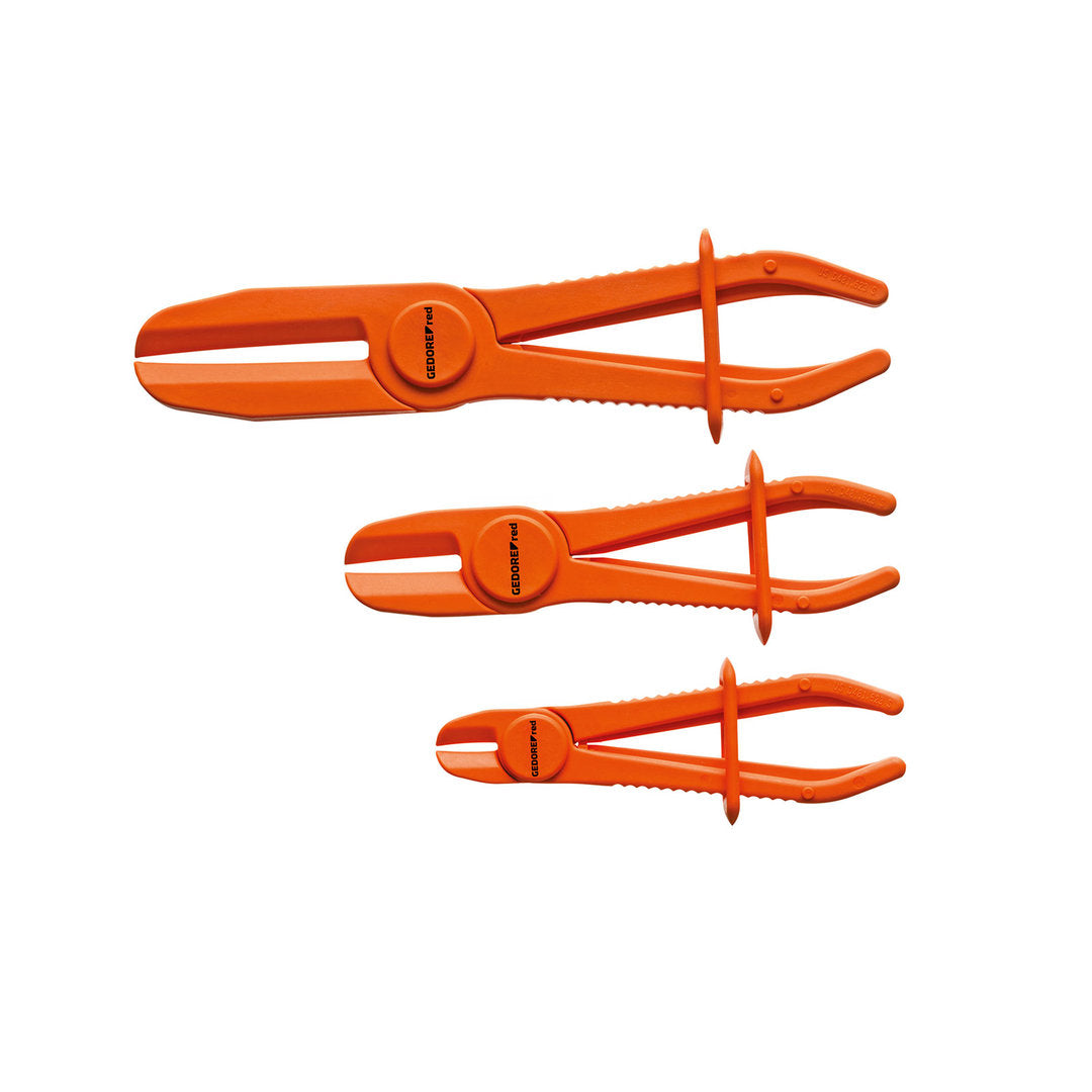 GEDORE red R15151000 - Jeu de pinces à colliers pour tuyaux flexibles, Ø 0-60 mm, 3 pièces