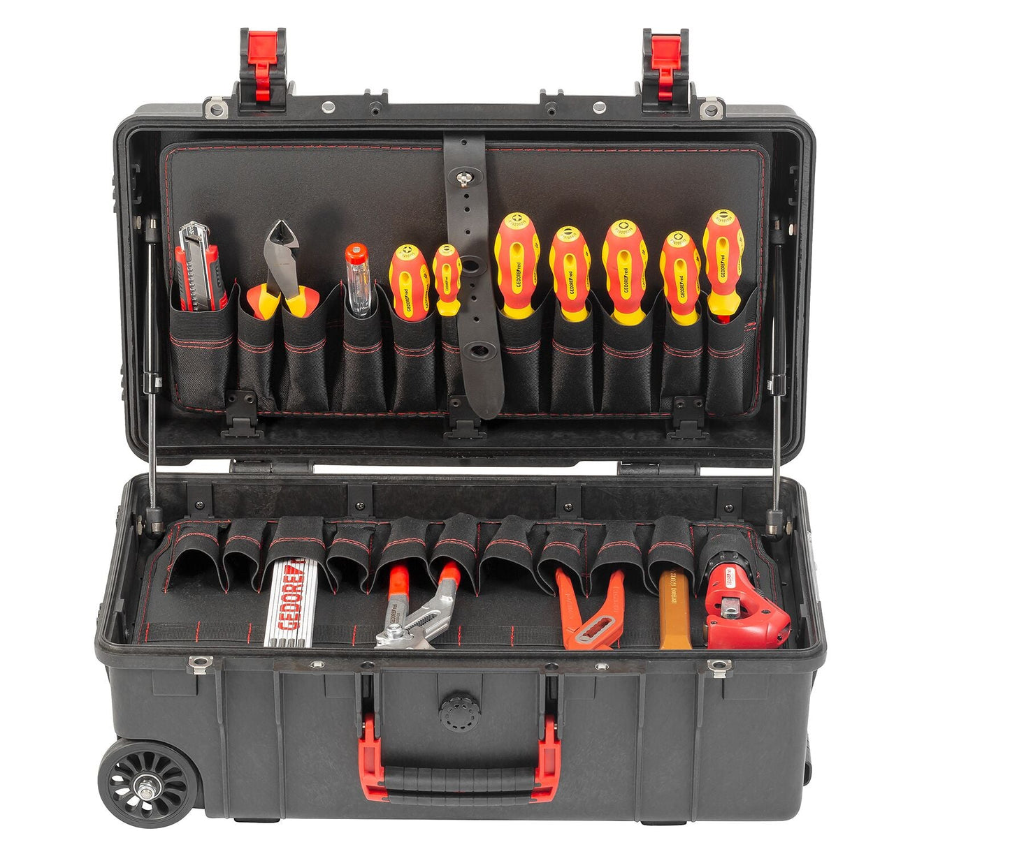 GEDORE red R21902072 - Valise trolley avec assortiment d'outils de plombier