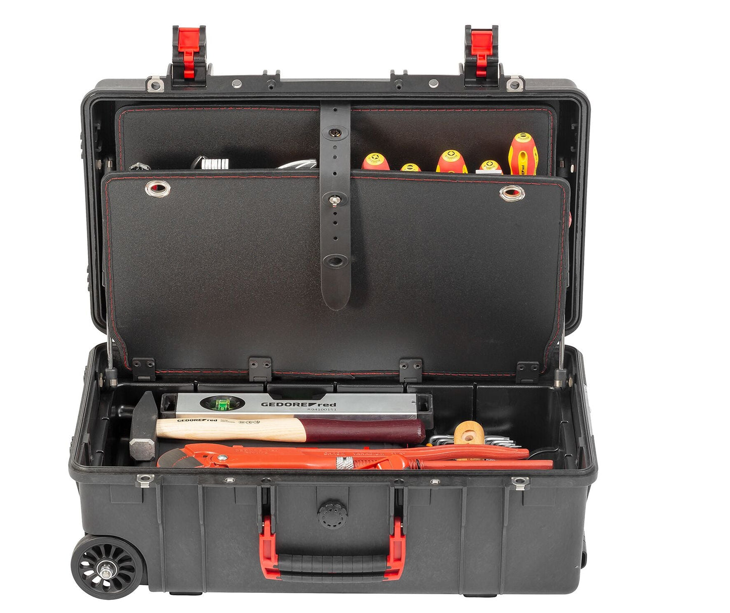 GEDORE red R21902072 - Valise trolley avec assortiment d'outils de plombier