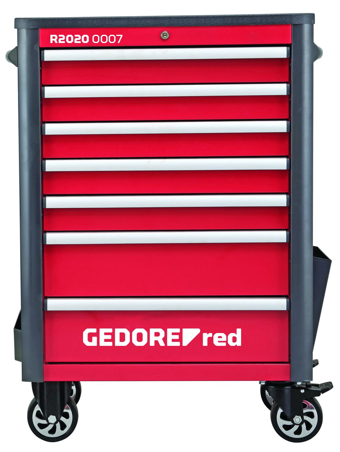 GEDORE red R22071004 - Chariot d'atelier WINGMAN avec assortiment de 129 outils