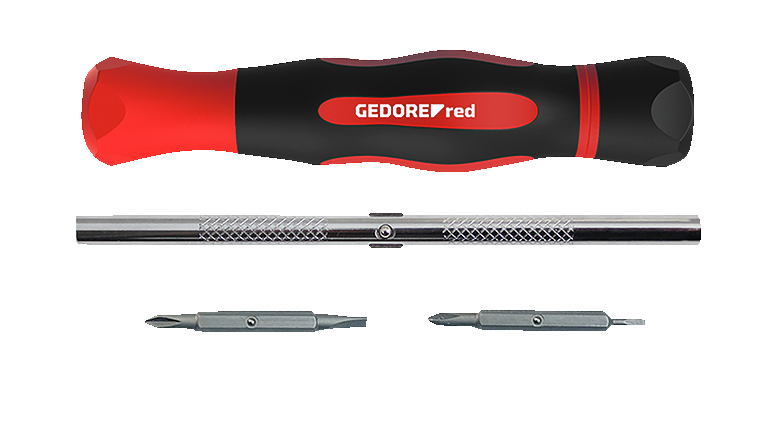 GEDORE red R38002004 - Tournevis de précision 4 en 1