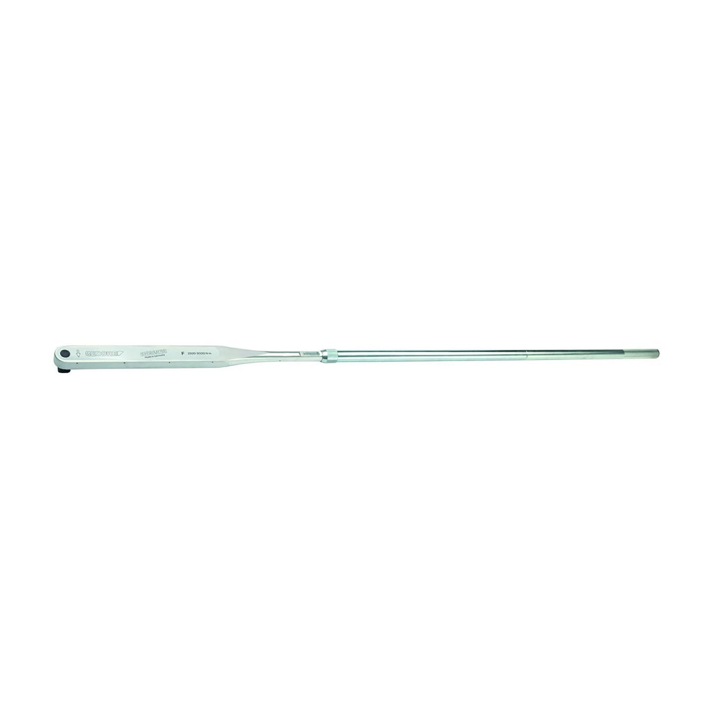 GEDORE 8572-02 - Clé dynamométrique Dremometer F en coffret avec carré de 1.1/2" et plage de serrage : 1500-3000 Nm