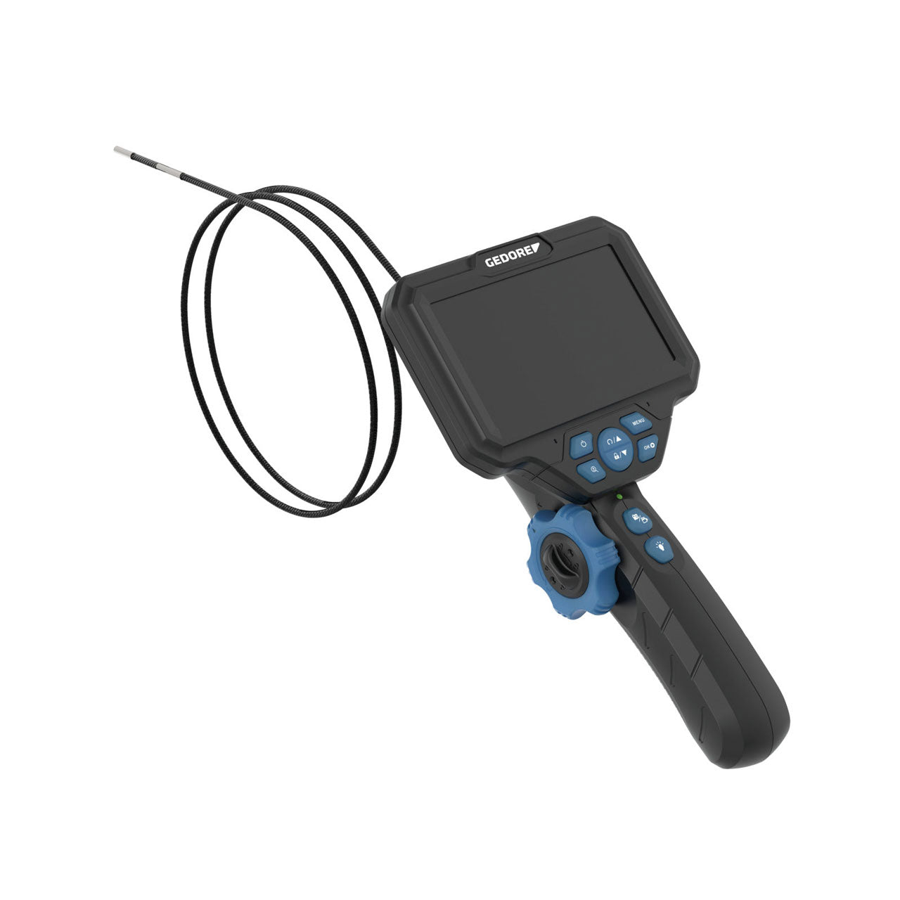 GEDORE Automotive KL-0880-10 K - Videoscopio digital con sonda flexible Ø3,9 mm