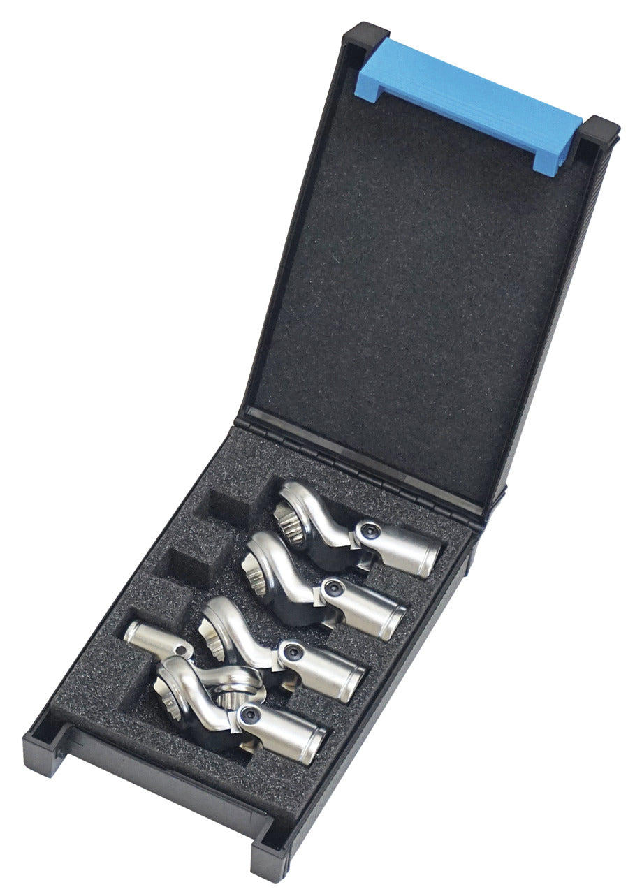 GEDORE Automotive KL-4075-321 K - Jeu de douilles articulées 3/8" à ouverture latérale