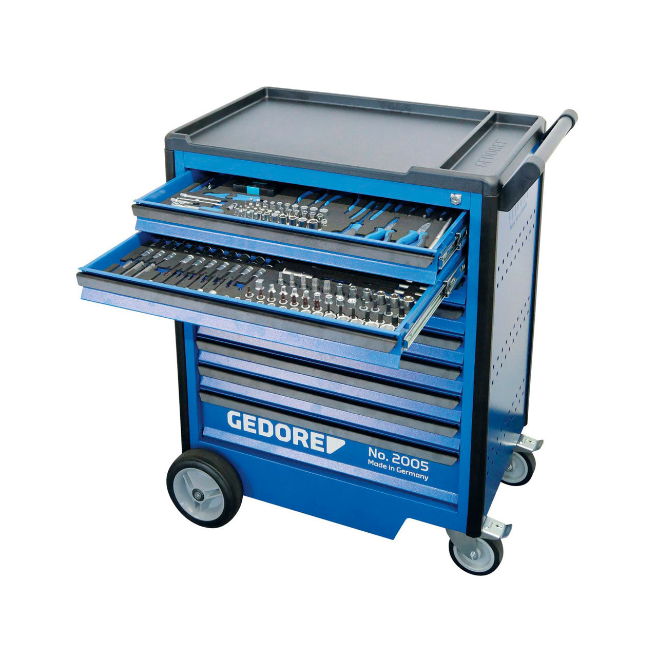 GEDORE Automotive KL-4998-400 - Carro con surtido de 460 herramientas para taller de automoción