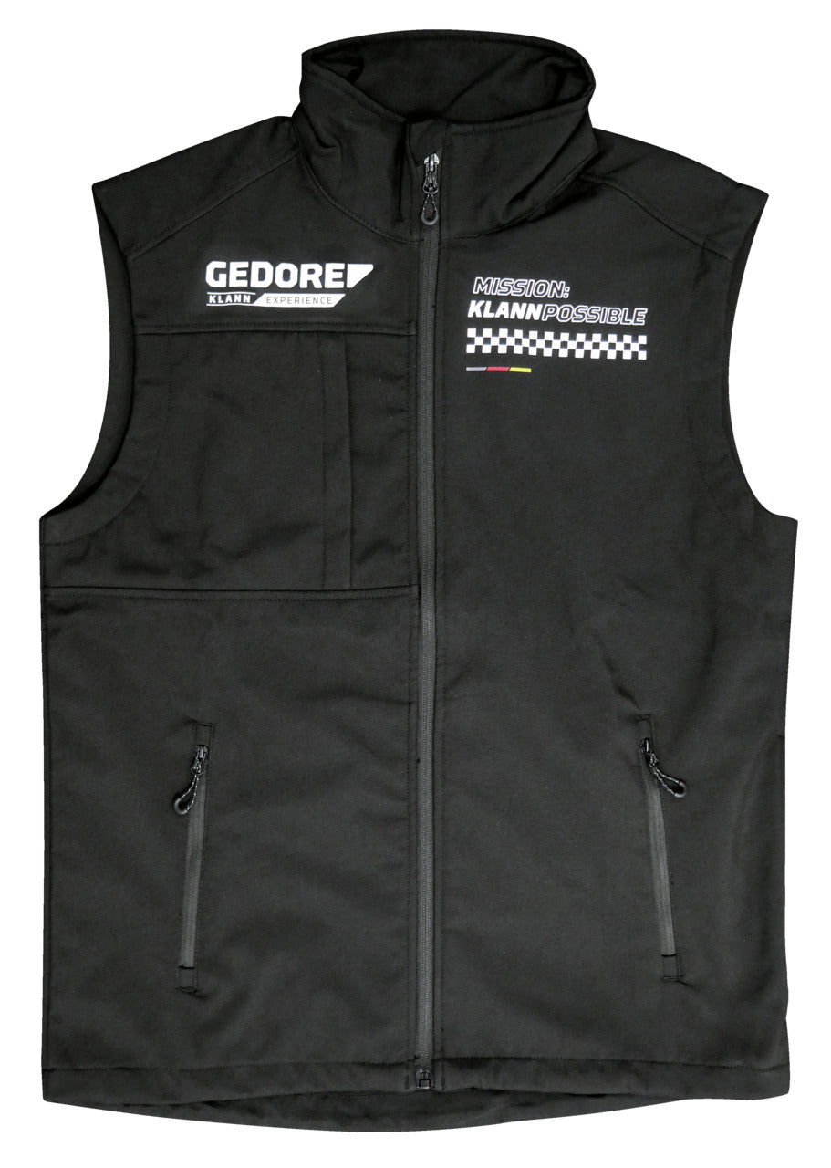GEDORE Automotive KLM-0402-XL - Gilet noir XL GAM