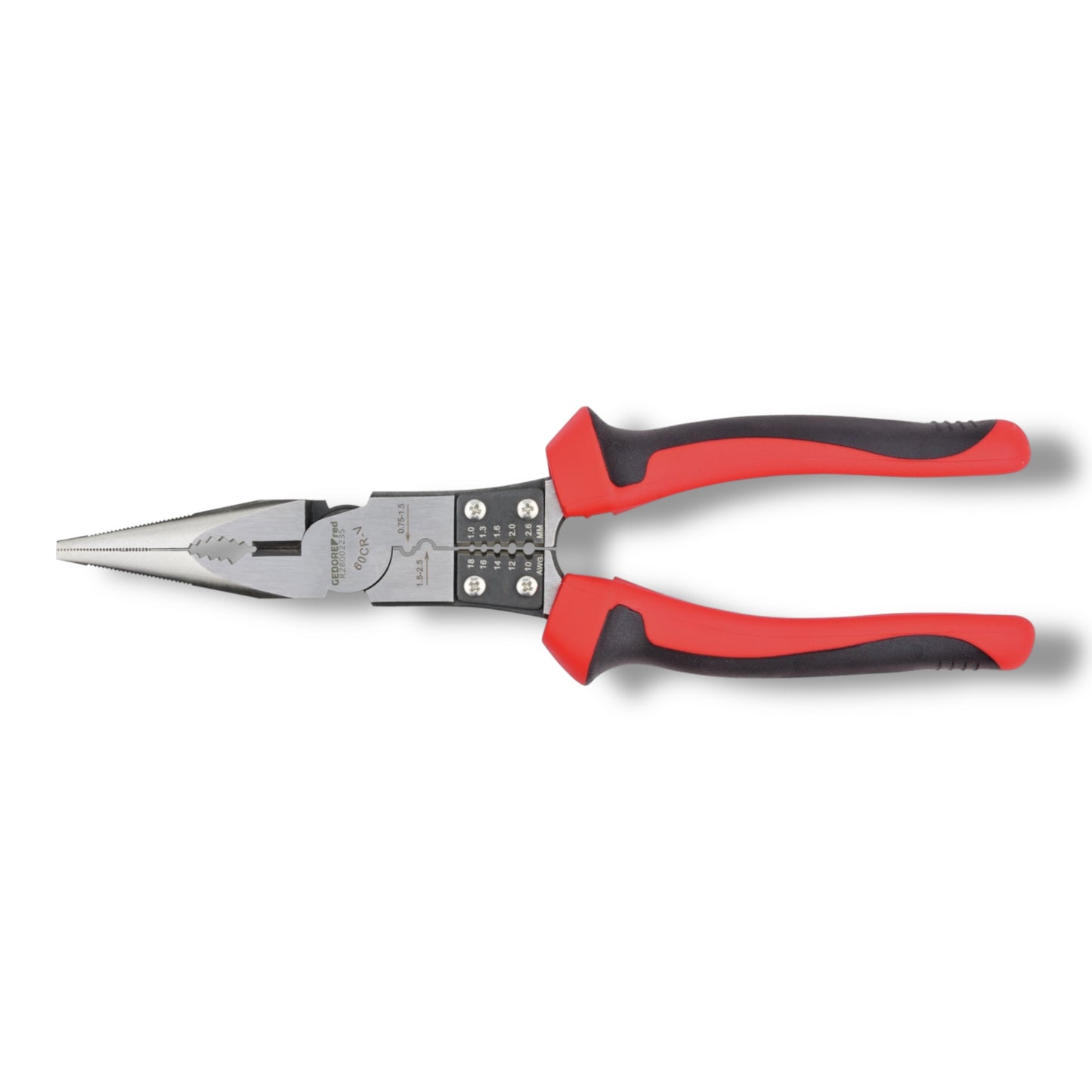 GEDORE red R28002235 - Pince à bec long multi-usages 235 mm
