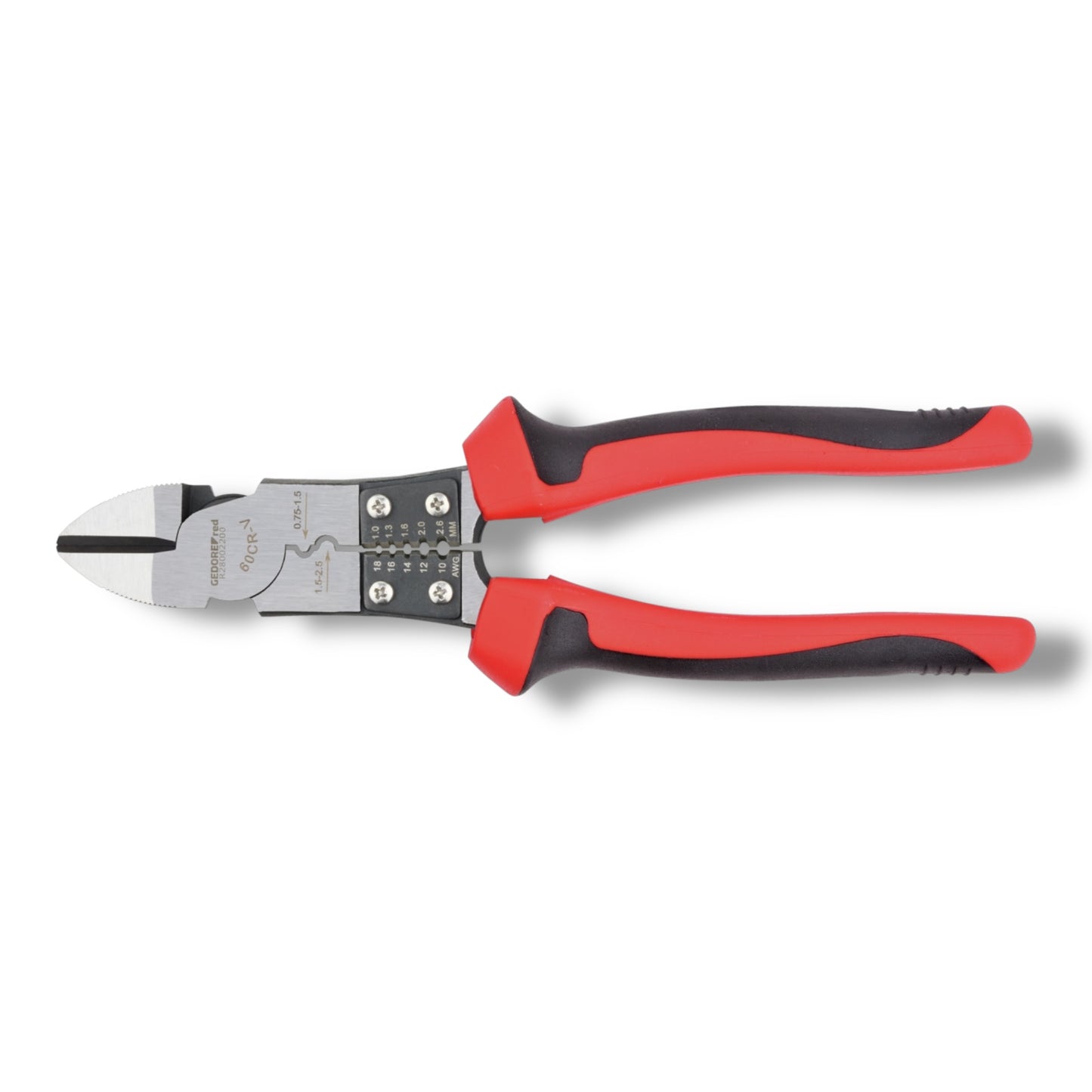 GEDORE red R28002200 - Pince coupante diagonale multi-usages 200 mm