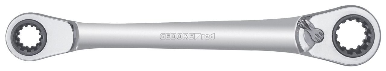 GEDORE red R07501019 - Clé à cliquet polygonale double 10+13+17+19 mm