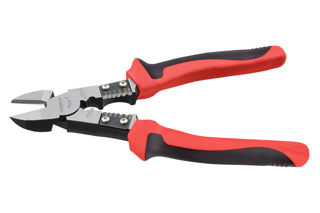 GEDORE red R28002200 - Pince coupante diagonale multi-usages 200 mm