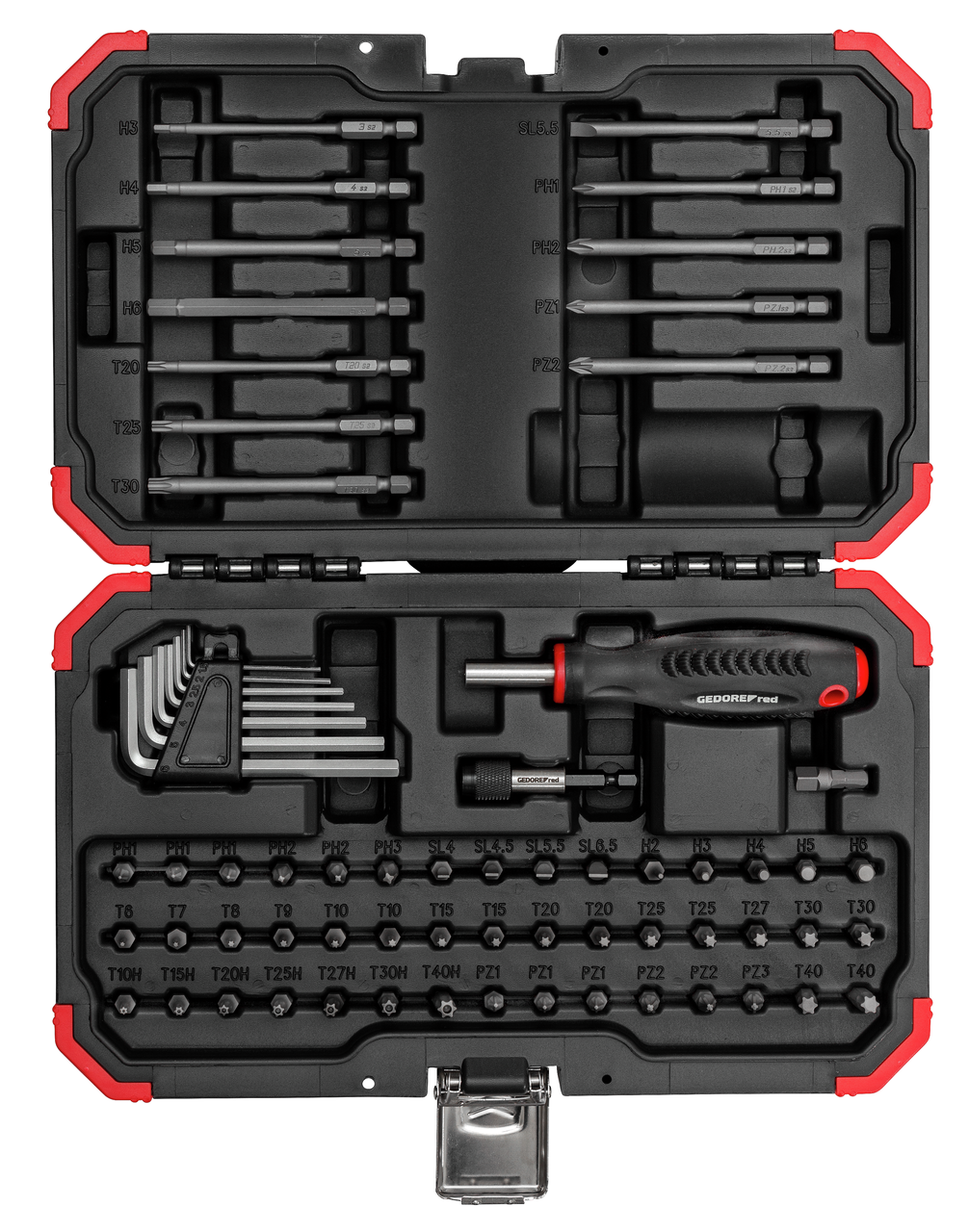 GEDORE red R33003067 - Jeu de douilles 1/4" 67 pièces BMC