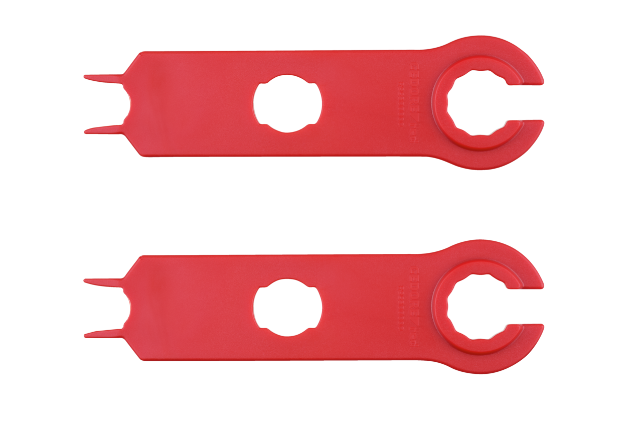 GEDORE red R99300000 - Outils pour le montage/démontage des connecteurs MC4, 2 unités