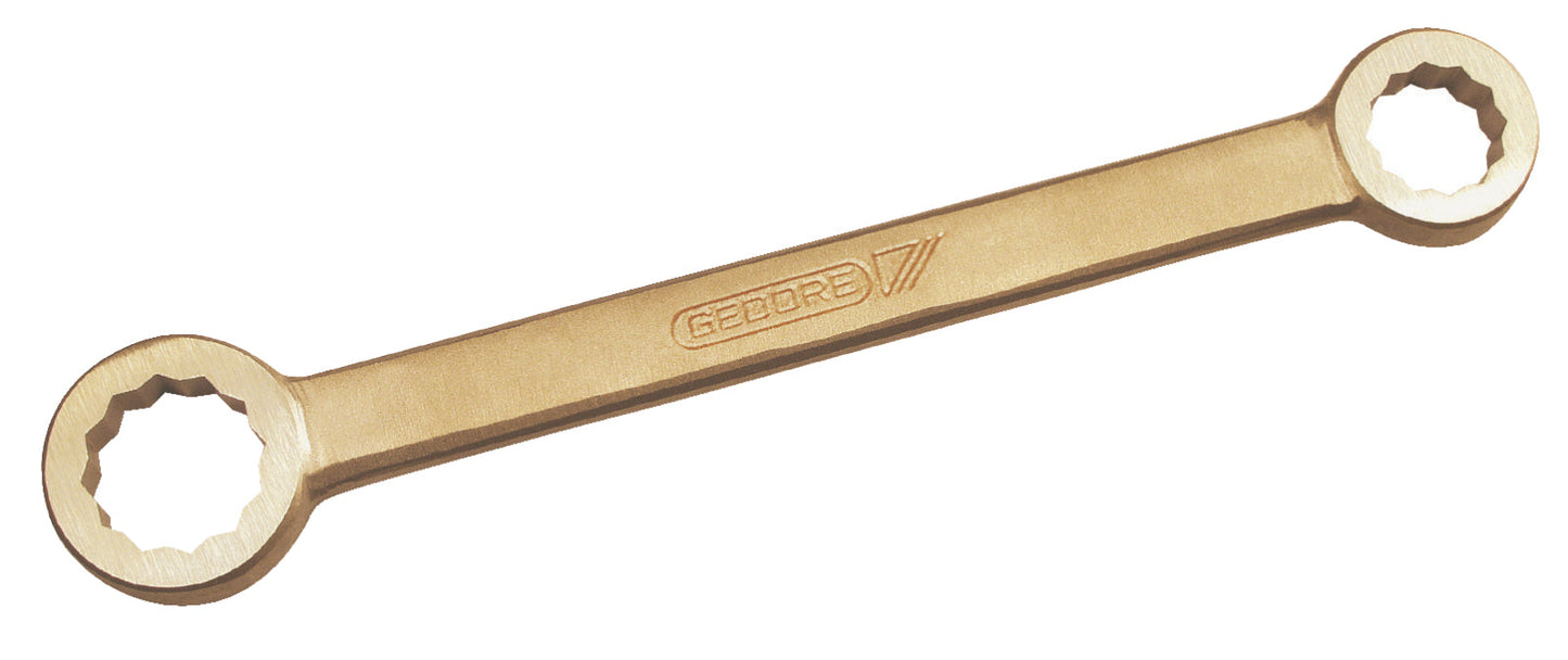 Llave 2 boca polig recta 5/16x3/8