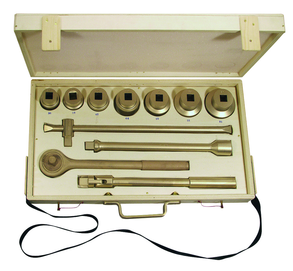 Jeu de clés à douille 3/4" 12 pièces