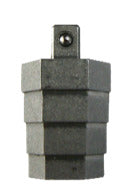 012705 - Adaptateur hexagonal traversant 6-9 mm entraînement 1/4"