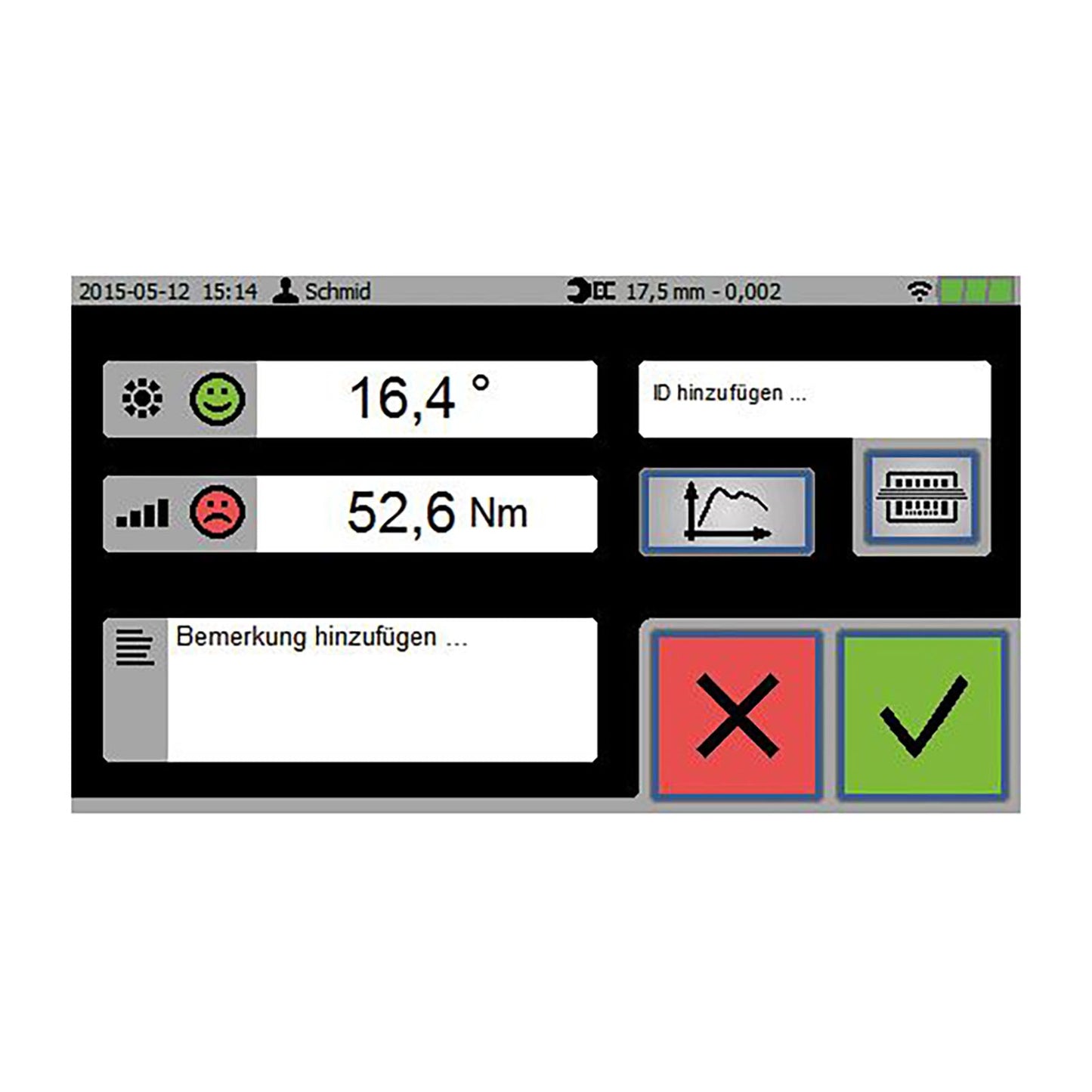 GEDORE ETQR D - Pantalla para E-TORC QR