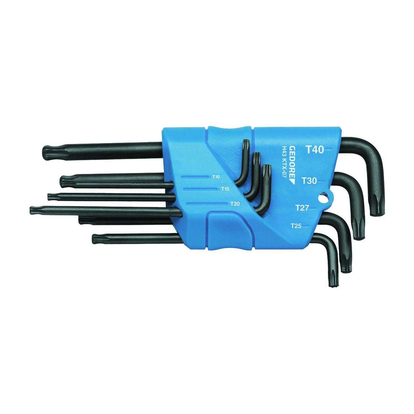 GEDORE H 43 KTX-07 - Juego de 7 Llaves TORX® Largas Bola