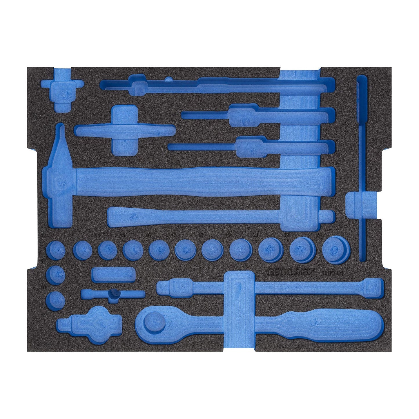 GEDORE EI-1100-01 - Module en mousse 2/2 L-BOXX