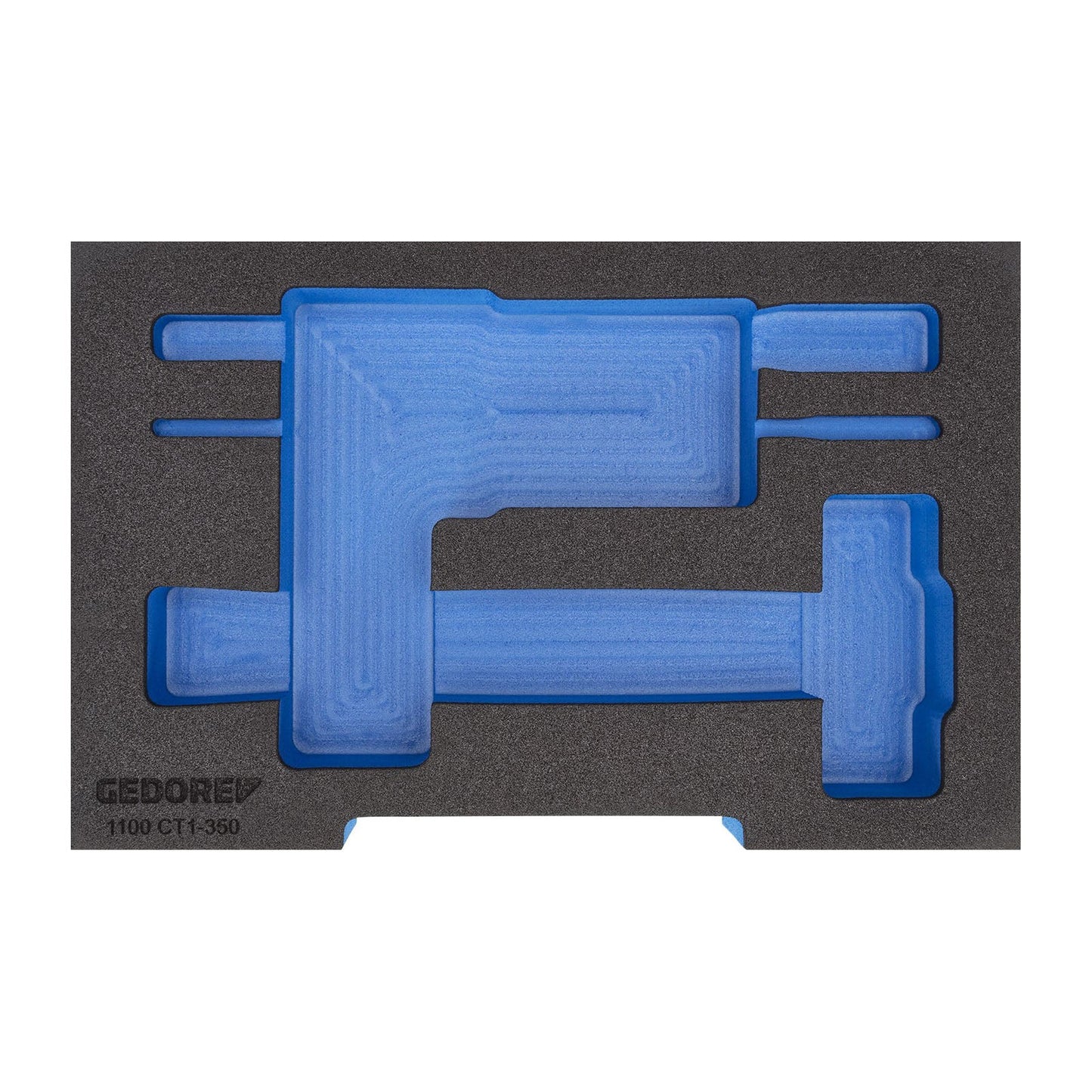 GEDORE EI-1100 CT1-350 - Mousse L-BOXX - Outil de frappe