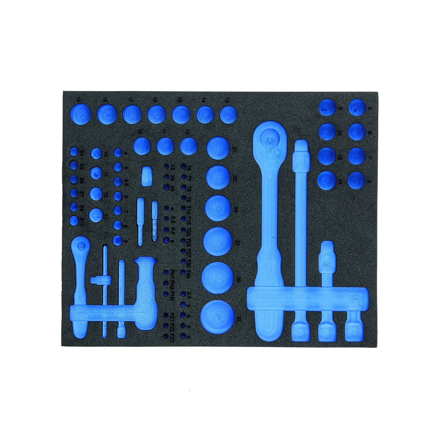 GEDORE EI-TS CT2-D19-D20 - Le module de commande est vide.
