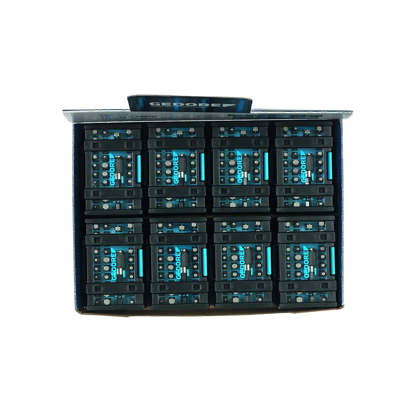 GEDORE VS 666-032-J - Écran avec 16x Bit-Box Industry